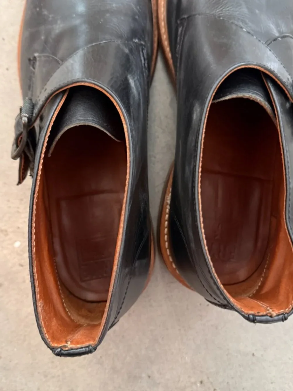 Frye William Monk Chukka - Black - 13 US